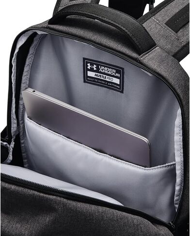 Under Armour UA Hustle Pro Backpack - 1367060-601 - Dark Maroon/Dark Maroon/Metallic Black - OSFA in Saudi Arabia