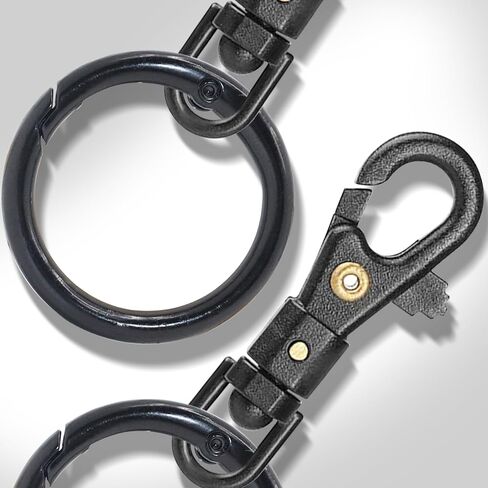 Easy Keychains Keys Holder,Lightweight Durable Buckle 360° Swivel Quick-Release Keyring Clip for Seniors Women Men in Saudi Arabia