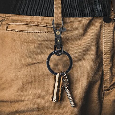 Easy Keychains Keys Holder,Lightweight Durable Buckle 360° Swivel Quick-Release Keyring Clip for Seniors Women Men in Saudi Arabia