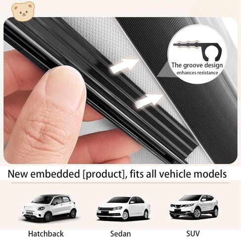 Car Window Shades for Baby - UPF 50+ Strong Sun Shield (Sunburn/Glare Proof), 26.77"×22.05" Universal Fit for Cars, BPA/Phthalate-Free Soft Fabric, Embed into the Original Vehicle Weatherstripping in Saudi Arabia