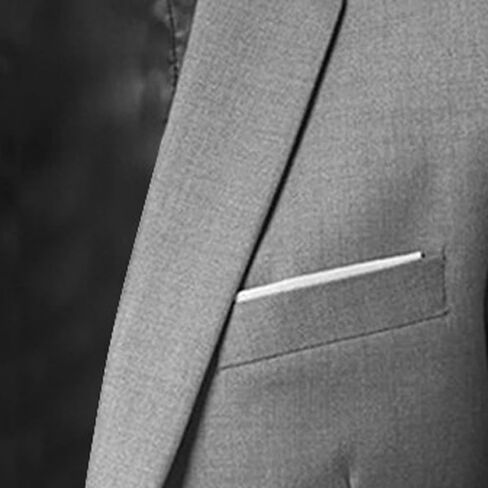 Aniywn Men's Slim Fit 2 Piece Suit, Button Solid Dress Suit Jacket Blazer and Pants Set Mens Business Wedding Party Suit Set in Saudi Arabia