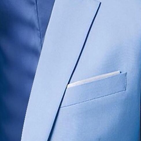 Aniywn Men's Slim Fit 2 Piece Suit, Button Solid Dress Suit Jacket Blazer and Pants Set Mens Business Wedding Party Suit Set in Saudi Arabia