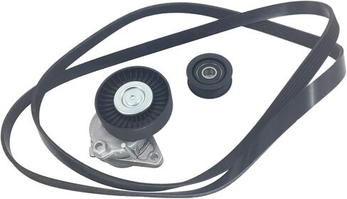 Serpentine Belt Tensioner Kit 6PK2390 for Chrysler Crossfire 2004-2008 for Mercedes-Benz C240 2001-2005 C280 1998-2000 C320 2001-2005 C43 AMG 1998-2000 C55 AMG 2005-2006 CL500 1999-2006 in Saudi Arabia