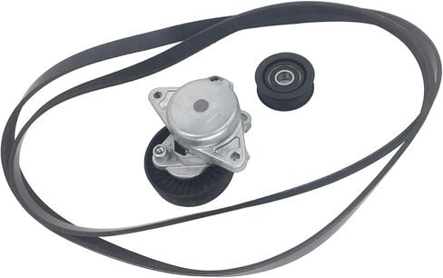 Serpentine Belt Tensioner Kit 6PK2390 for Chrysler Crossfire 2004-2008 for Mercedes-Benz C240 2001-2005 C280 1998-2000 C320 2001-2005 C43 AMG 1998-2000 C55 AMG 2005-2006 CL500 1999-2006 in Saudi Arabia