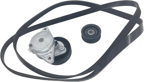 Serpentine Belt Tensioner Kit 6PK2390 for Chrysler Crossfire 2004-2008 for Mercedes-Benz C240 2001-2005 C280 1998-2000 C320 2001-2005 C43 AMG 1998-2000 C55 AMG 2005-2006 CL500 1999-2006 in Saudi Arabia