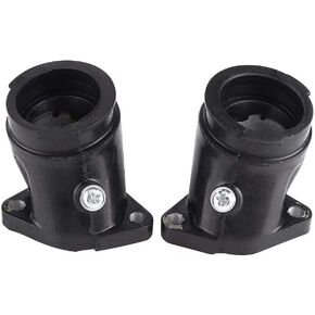Yctze 2 x Motorcycle Carb Intake Carburetor Interface Adapters For Rebel CA250 CMX250 CMX250C for intake manifold boot1985 honda rebel rebel 250 intake 1985 carburetor 2020 hawk 250 motorcycle cmx250
