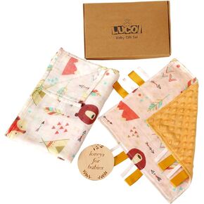 Unique Baby Gift Set – Newborn Essentials for Baby Boys & Girls, Unisex Newborn Gifts, Gender Reveal Gifts, Newborn Muslin Set, Gender Neutral Baby Welcome Box