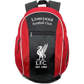 Icon Sports Ofiically Licensed Liverpool Adult Backpack With Soccer Ball Compartment