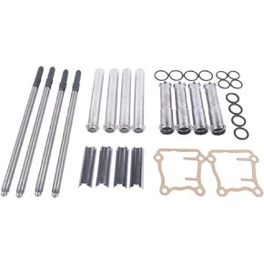 Adjustable Pushrod & Cover Kit Replacement for 1999-2017 Har-ley David-son Touring Softail Dyna big twins, twin cam 88", 95", 96", 103", 106" Displacement # 93-5095, 935095, 499961