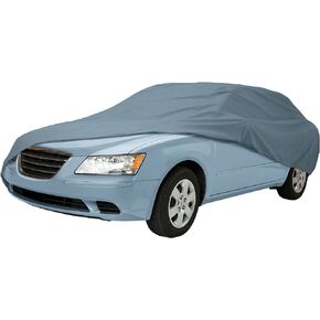 Classic Accessories Over Drive PolyPRO 1 Full-Size Sedan Car Cover, Fits cars 16' - 17'6" L
