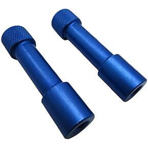 Knurled 1/4-20 Paracord Thumb Nut Bar [2 Pack]