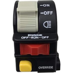 M MATI Left ON Off Light Handlebar Switch Assembly 4011386 for Polaris ATV 2006 Trail Blazer 250 A06BA25CA