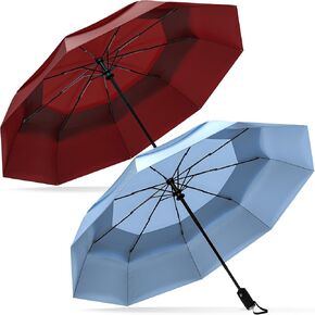 Repel Umbrella The Original Portable Travel Umbrella - Umbrellas for Rain Windproof, Strong Compact Umbrella for Wind and Rain - Perfect For On-the-Go, Car Umbrella, Backpack Umbrella