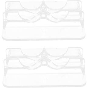 IMIKEYA 1 Pair ice skates display Skates Holder hockey roller skates for kids adult ice skates aldult Ski board display stand rack support frame roller skating pvc Accessories roller