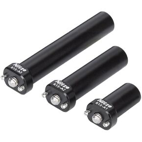 Nitze 15mm Rod Kit with 1/4" Locating Pins, 1 Inch/2 Inch/3 Inch (3 pcs) Aluminum Alloy 15mm Rod for Camera Cage, Camera Top Handle and Follow Focus - R15-AK