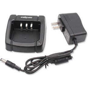 SBH-22 Desktop Rapid Charger Compatible for Yaesu Radios FT65R FT-65R FT-25R FT-65 FT-25 FT-4VR FT-4VX, SBR-25Li SBR-26Li SBR-28Li Battery Charger