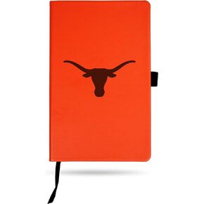 Rico Industries NCAA Texas Longhorns Laser-Engraved Color Notepad, 5.25 x 8.25-inches