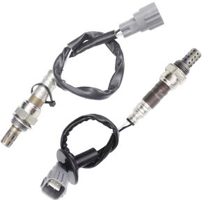 2PCS Oxygen Sensor for 1998 1999 2000 2001 2002 Chevrolet Prizm Toyota Corolla 1.8L Upstream + Downstream