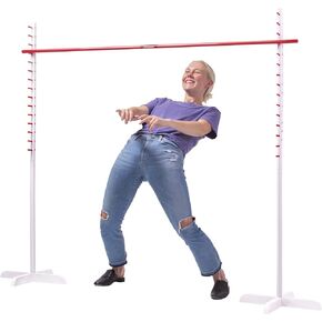 GoSports Get Low Limbo Premium Wooden Limbo Game, Sets up in Seconds - Fun for Kids & Adults