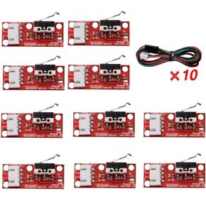 10 × مفتاح حد النهاية الميكانيكية مع كابل 22AWG لمفتاح حد الطباعة ثلاثي الأبعاد RAMPS 1.4