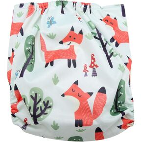 Infant Swim Diaper,Reusable Washable Baby Swimming Nappies Adjustable Swimsuit Nappy Underwear Soft Breathable Unisex Pool Trousers for Baby Swimming(BL002)