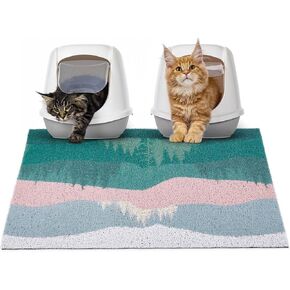 بساط فضلات القطط، بساط صندوق فضلات ناعم، مصنوع من مادة PVC، بساط فضلات القطط، بساط محاصرة فضلات القطط، كيتي، بساط فضلات القطط سهل التنظيف in Kuwait