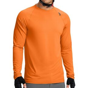 قمصان رجالي لركوب الدراجات الجبلية بأكمام طويلة للحماية من أشعة الشمس على الطرق الوعرة وركوب الدراجات والمشي لمسافات طويلة للرجال وجيب بسحاب in Kuwait