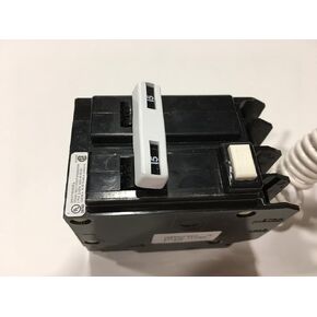 EATON GFTCB250 Cutler Hammer Ground Fault Circuit Breaker, 50 A, 120/240 Vac, 10 Kaic, 14-4 Awg, 2 Poles, No Size, No Color