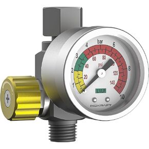 Air Compressor Regulator 1/4" NPT, for Spray Guns and Pneumatic Tools, Good Tightness, Precise, 0-140 PSI