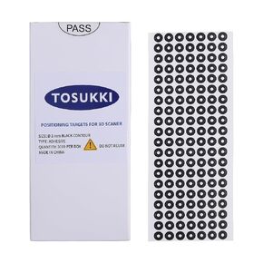 3mm/1.5mm/0.8mm/0.4mm Adhesive Positioning Targets for 3D Scaner（3000 PER Box） (Ø3mm)