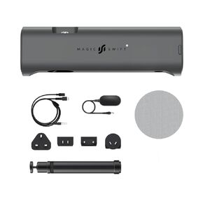 3D Scanner—0.1 MM Precision&10 FPS scan Speed Portable 3D Scanner for 3D Printing with Portable Carrying Case -Magic Swift Plus Color Scanning(Color Premium Package)