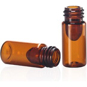 High Recovery Vials, Autosampler Vial, 4ml Clear Glass Vial, 13mm Short Thread Vial, 100pcs/pk in Kuwait