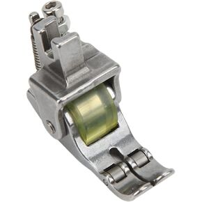 Rubber Wheel Presser Foot Small Light Metal Industrial Sewing Machine Presser Foot for Thick Fabric