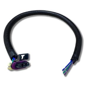 Low Coolant Level Sensor Wire Repair End Connector Wire Harness Compatible with for 2008-2017 Peterbilt & Kenworth Low Coolant Sensor Wire Harness Replaces# N9267001 Q21-6007S
