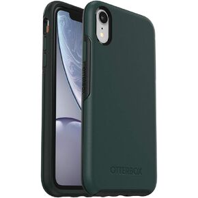 OtterBox iPhone XR Symmetry Series Case - BLACK, Ultra-Sleek, Wireless Charging Compatible, Raised Edges Protect Camera & Screen