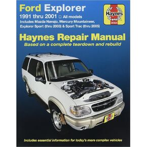 Haynes Publications, Inc. 36024 Repair Manual, Ford Explorer 91-01