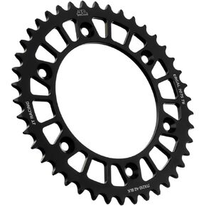 JT Sprockets JTA210.42BLK Black Racelite Anodized Aluminum 7075 T6 Rear Sprocket, Single