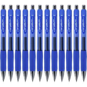 AIHAO Gel Pens, Medium Point, Black Ink, 12 Pack, Retractable Gel Ink Rollerball Pens with Premium Ink & Comfortable Grip for Smooth Writing, Quick Dry Ink Pen, 0.7mm