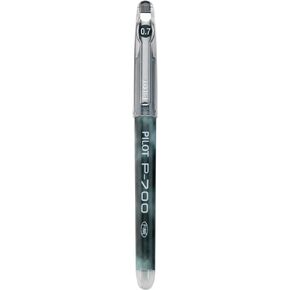 PILOT, Precise P-700 Gel Ink Rolling Ball Stick Pens, Marbled Barrel, Fine Point 0.7 mm, Black, Pack of 12