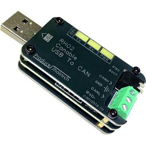 USB to CAN Bus Converter Base Open-Source Hardware CANable Supports Multiple Firmware and Operating Modes