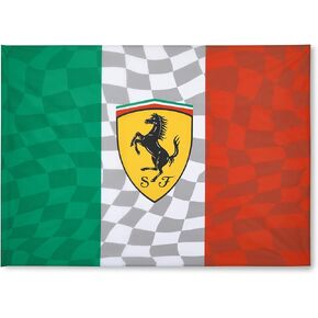 Scuderia Ferrari Italian Flag Red - Size: 55x39 Inches