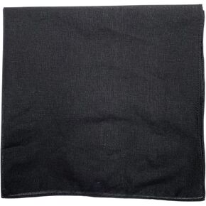 100% Cotton Solid Color Bandana for Men & Women 22" x 22" Handkerchief Headband Scarf