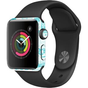 MightySkins Skin Compatible with Apple Watch Series 2 38mm - Faith | Protective, Durable, and Unique Vinyl Decal wrap Cover | Easy to Apply, Remove, and Change Styles | Made in The USA