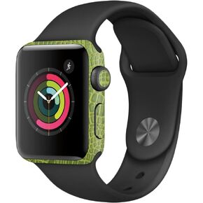 MightySkins Skin Compatible with Apple Watch Series 2 38mm - Croc Skin | Protective, Durable, and Unique Vinyl Decal wrap Cover | Easy to Apply, Remove, and Change Styles | Made in The USA