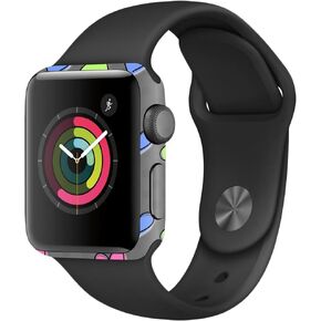 MightySkins Skin Compatible with Apple Watch Series 2 38mm - Girly | Protective, Durable, and Unique Vinyl Decal wrap Cover | Easy to Apply, Remove, and Change Styles | Made in The USA
