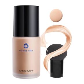 Mushroom Head Air Cushion CC Cream BB Cream Cushion Foundation Moisturizing Full Coverage Foundation Concealer Lasting Foundation Makeup Tone Makeup Base Primer（Natural） A