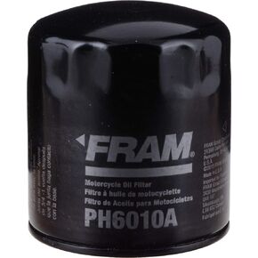 Fram PH6010A Oil - Motorcycle Full Flow Lube Spin-On Filter