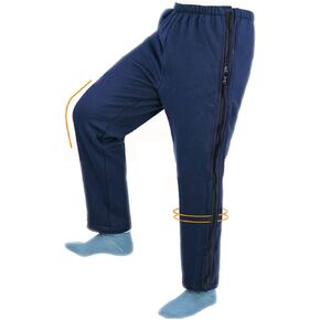Unisex Patient Pants,Bedridden Patient Clothing,Disability Clothing,Leg Post Surgery Pant for Fracture