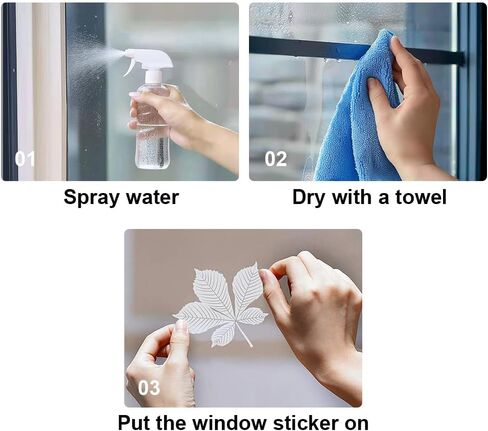 ملصقات النوافذ لمنع ضربات الطيور، منع ضربات نافذة الطيور، 16 قطعة من ملصقات النوافذ للنوافذ الزجاجية، ملصقات النوافذ المضادة للتصادمات على الطيور، اختيار ذكي لتزيين المنزل، وتزيين الكوخ in Kuwait