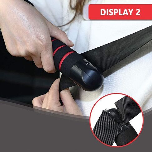 3-in-1 Vehicle Support Handles - Portable Car Door Assist Handles with Seatbelt Cutter and Window Breaker - Ideal Gift for Elderly and Handicapped in Saudi Arabia